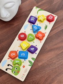 Caterpillar Number Sorting