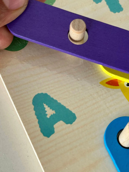 100 challenge peg board