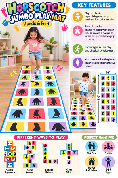 Hopscotch mat