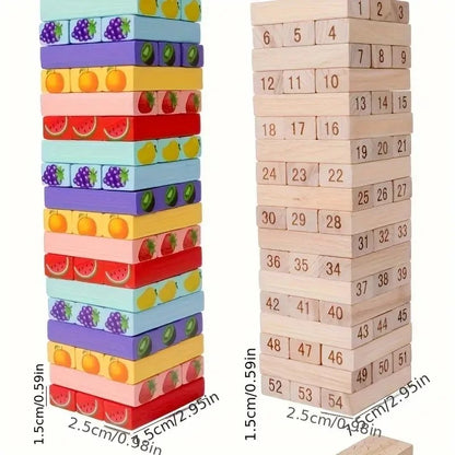 wooden jenga