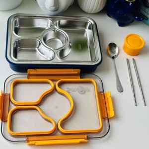 Smiley Partitions Lunch Box