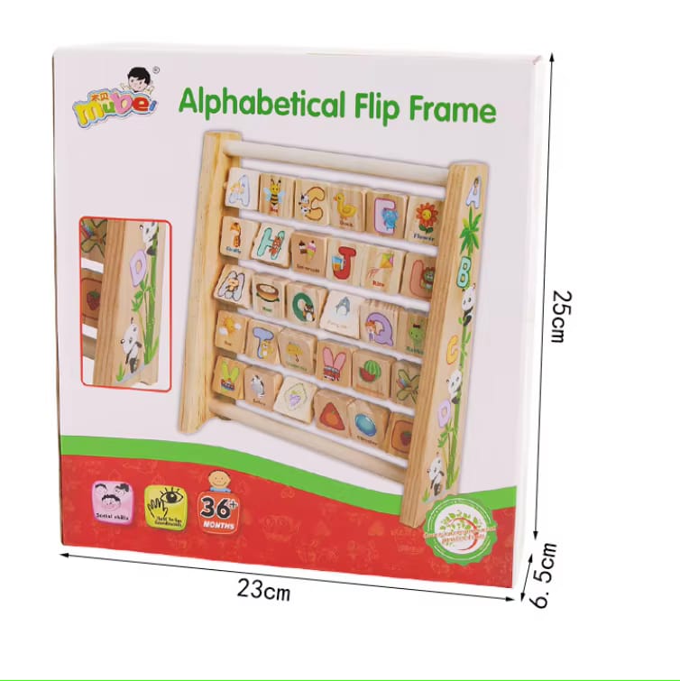 Alphabetical Flip Frame