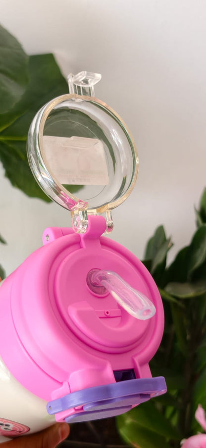 Double walled vacuum bottle