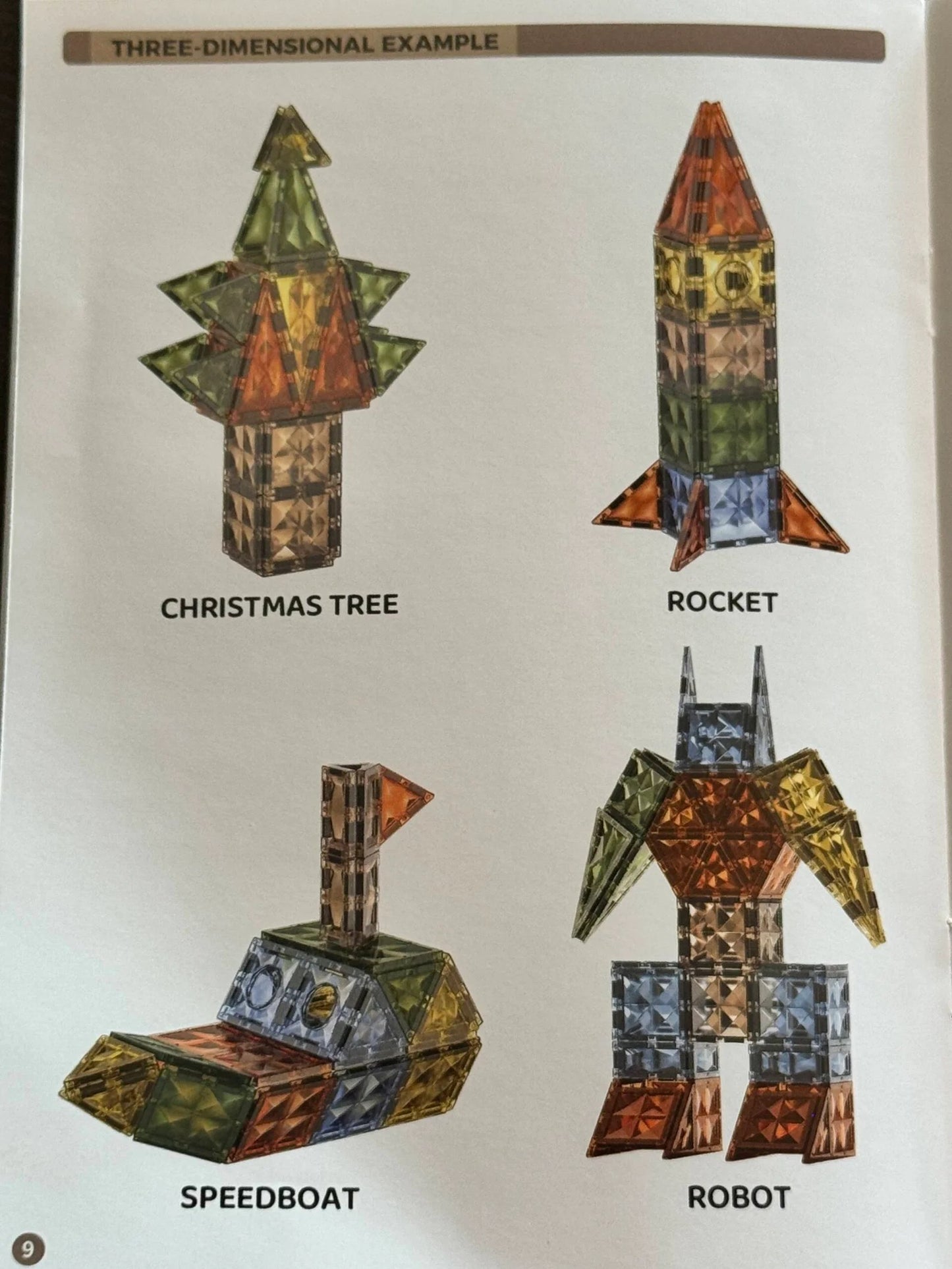 Magic Magnetic Building Blocks (16 pcs )