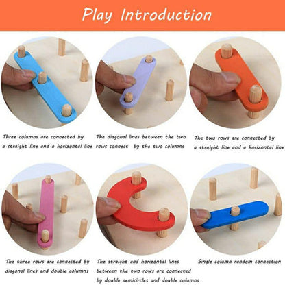 100 challenge peg board