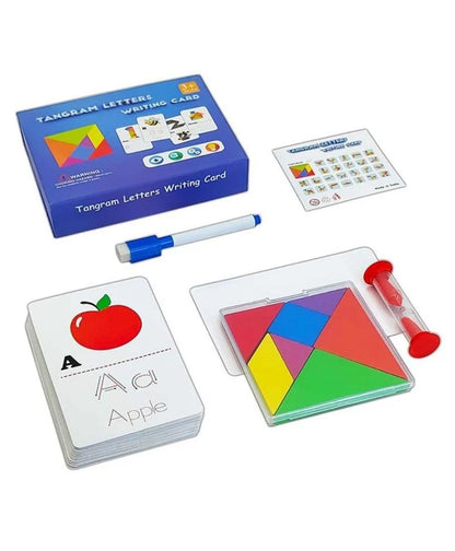 Tangram Letter Writing Card