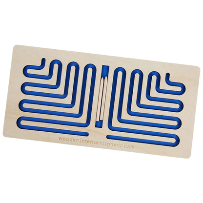 Left and Right Brain maze board