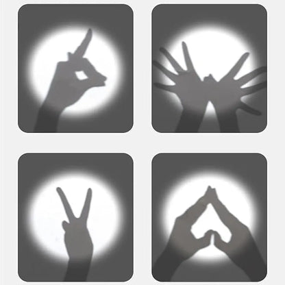 Carrot flashlight projector