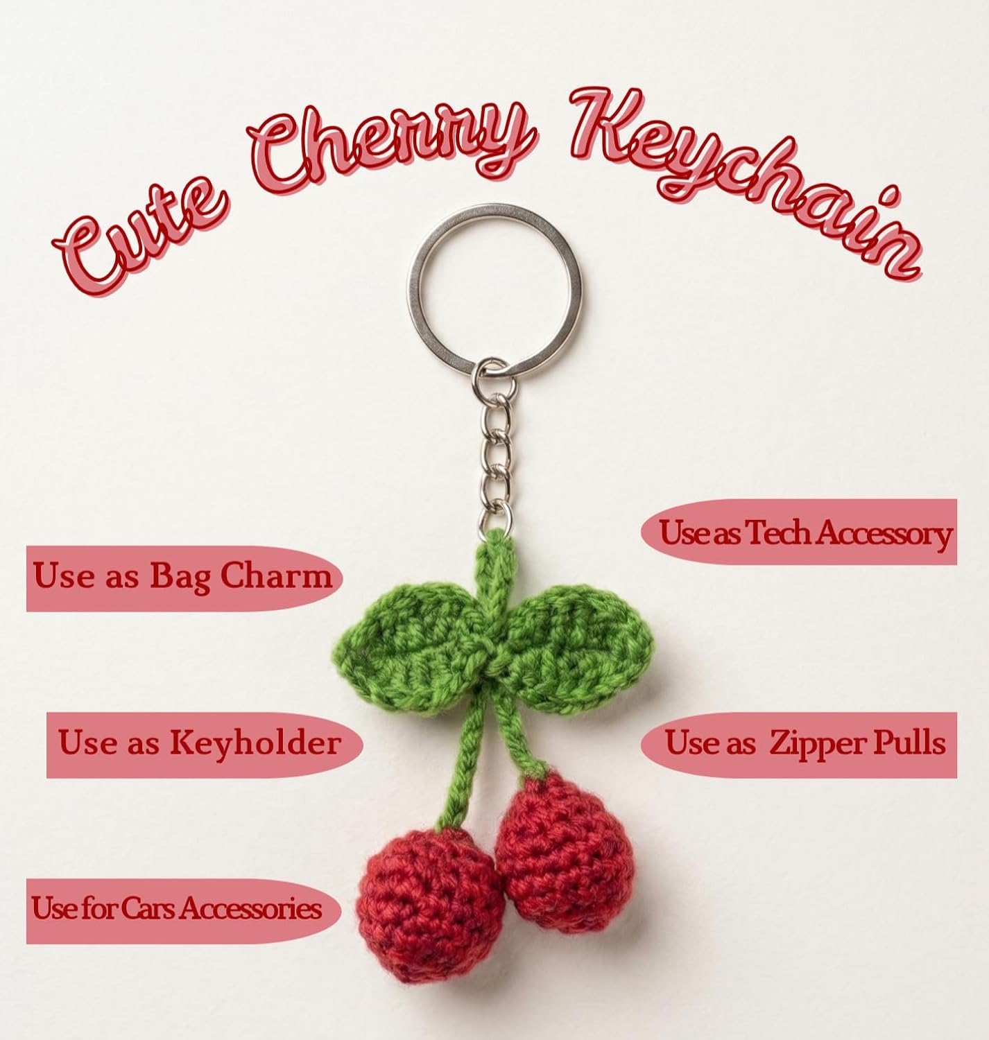 Handmade Crochet Keychain