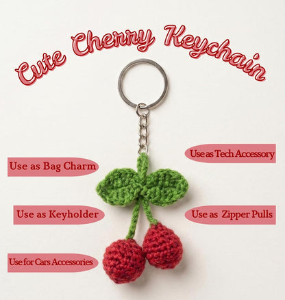 Handmade Crochet Keychain