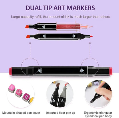 48 pieces art markers