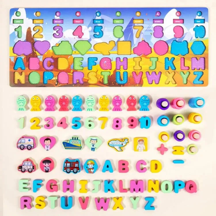 6 in 1 logarithmic board