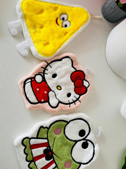 Cute kawaii hand towel