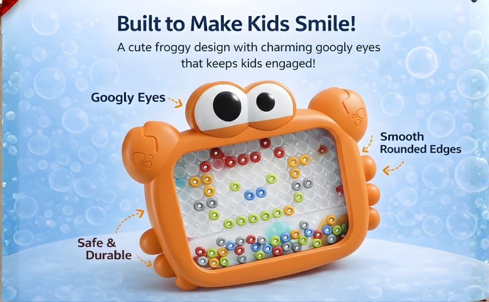 Double sided magnetic drawing board