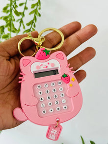 Calculator and Maze Keychain