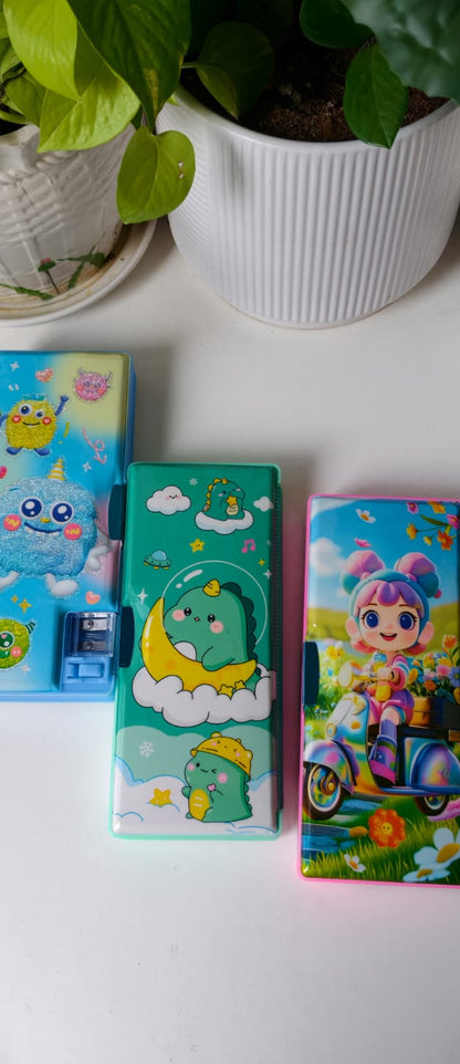 Double sided Pencil box