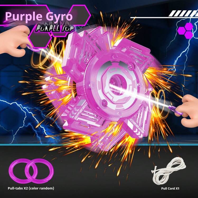 Pull-String Spinning Top