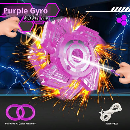 Pull-String Spinning Top