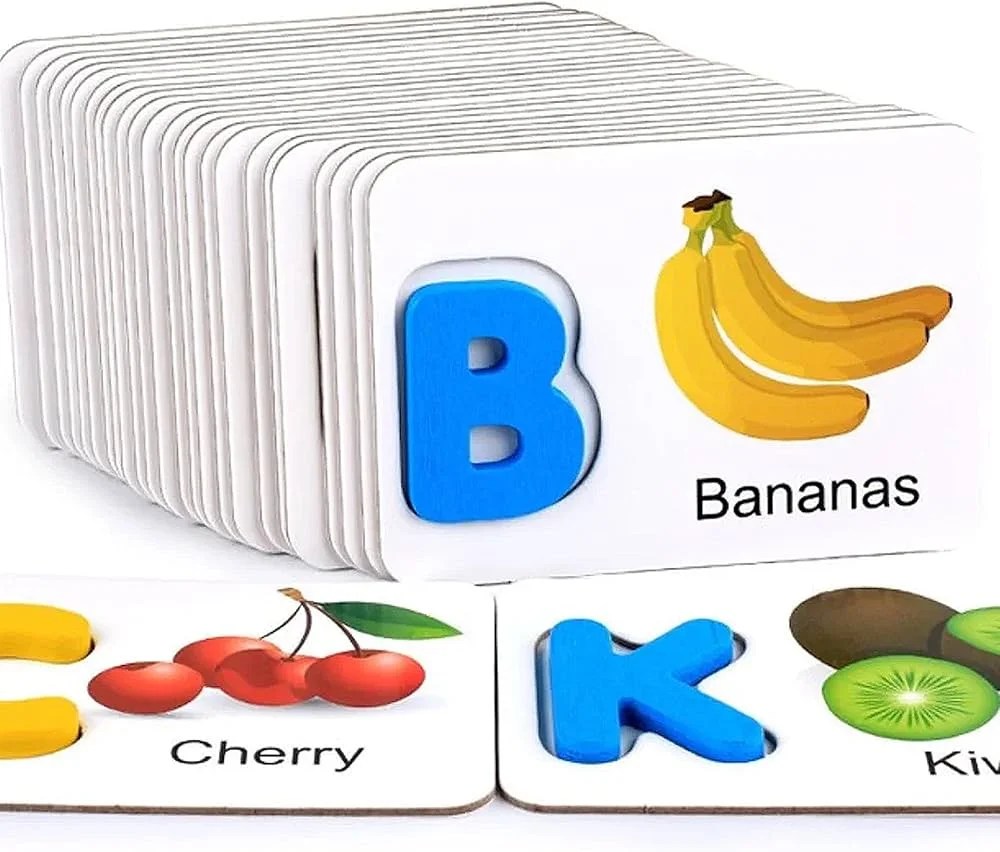 English Letter Identification Card