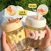 Hoho Dual sip Glass Bottle