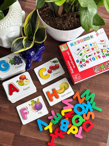 English Letter Identification Card