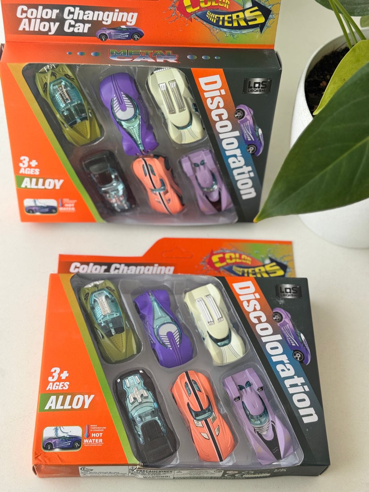 Color Changing Alloy Car
