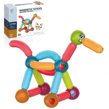 magnetic sticks and building blocks