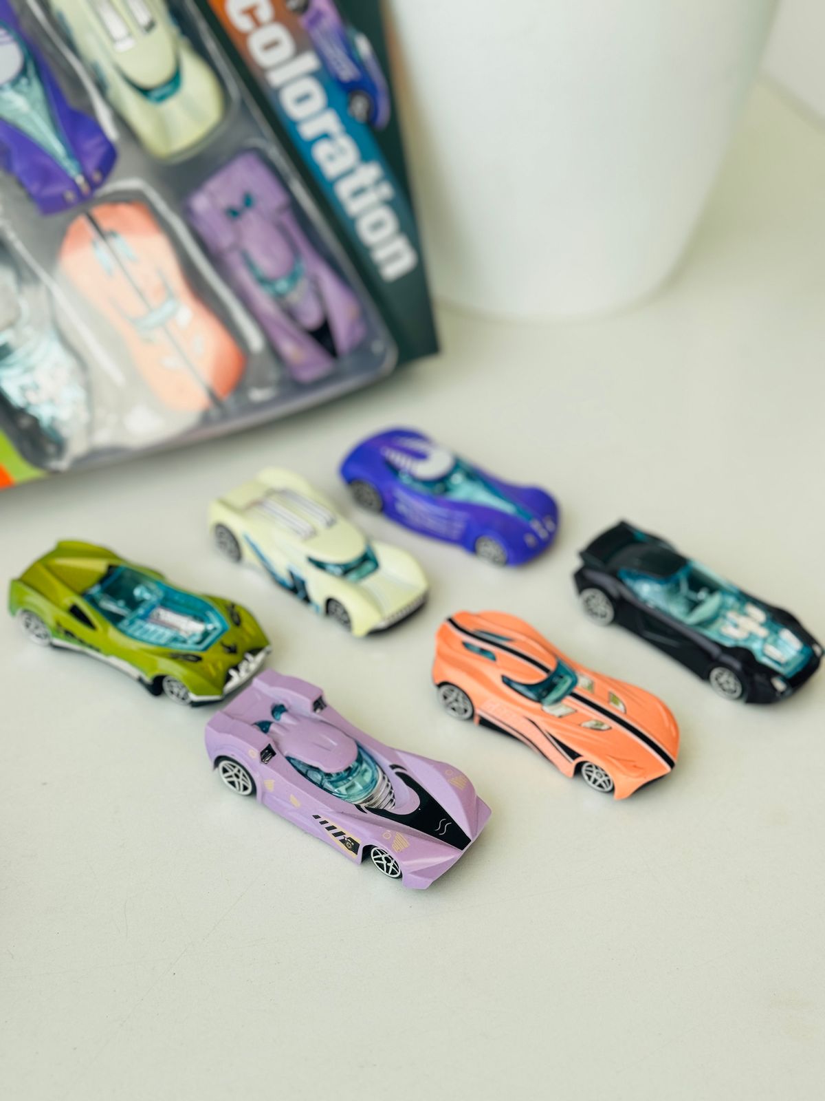 Color Changing Alloy Car