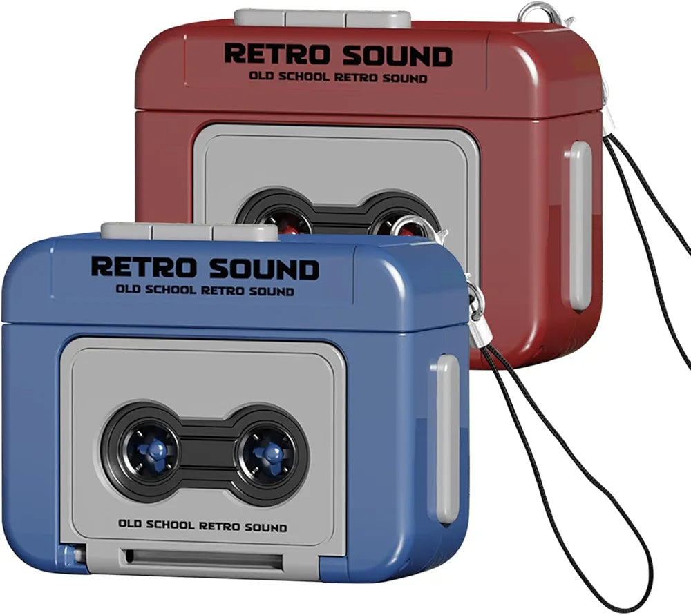 Retro  tap recorder Keychain
