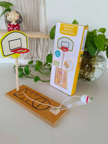 Wooden Desktop Basketball Game
