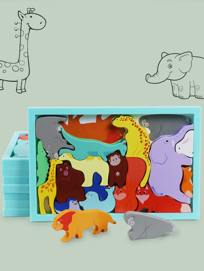 Wooden matching board