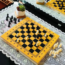 3-In-1 Wooden Chess Board
