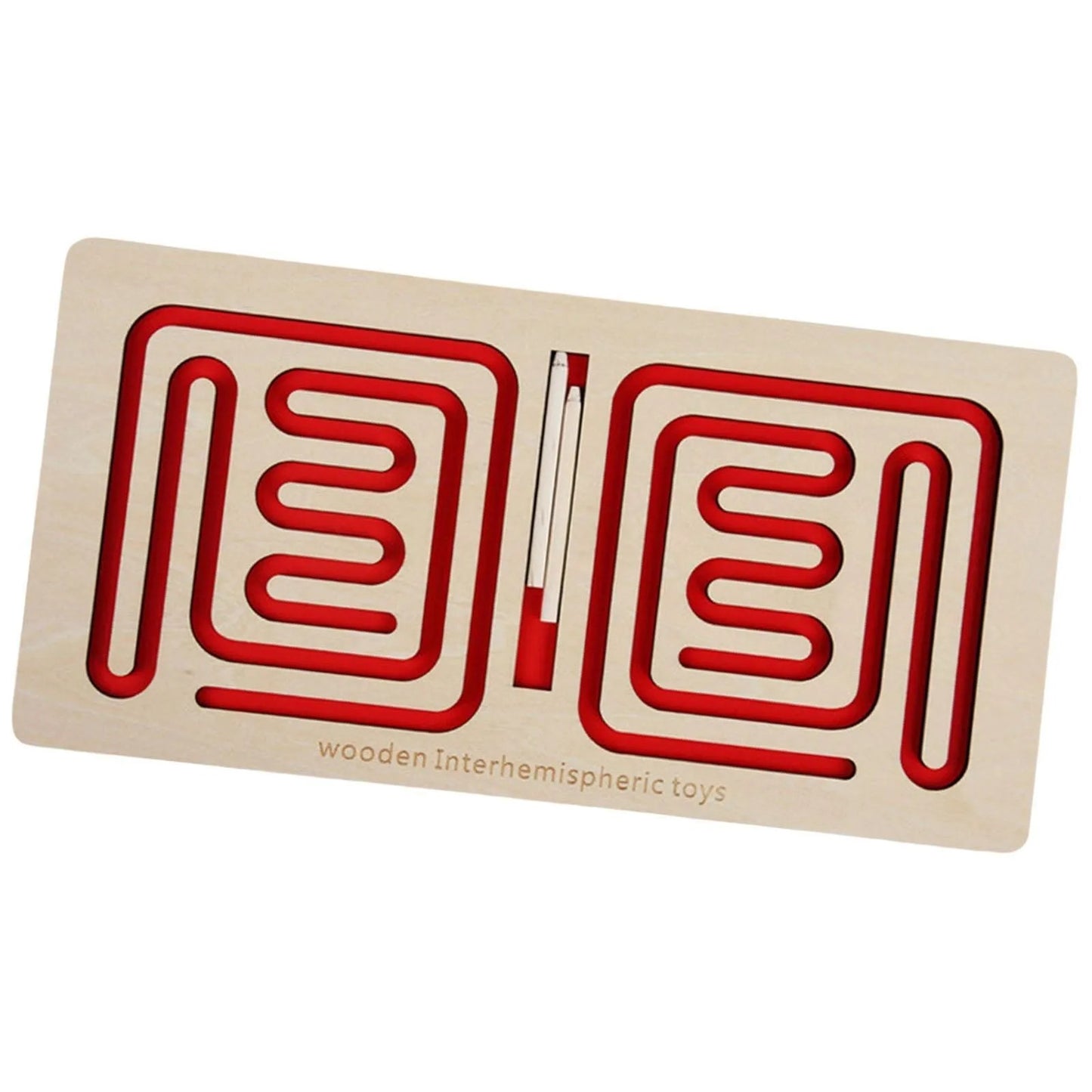 Left and Right Brain maze board