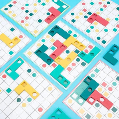 Type L Paired Puzzle: Perfect Brain-Boosting Game for Kids and Adults