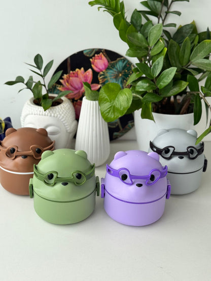 Panda lunchbox/ snack box