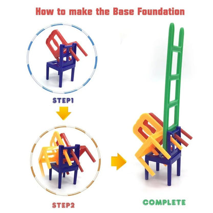 Balancing Chairs and Ladders