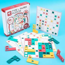 Type L Paired Puzzle: Perfect Brain-Boosting Game for Kids and Adults