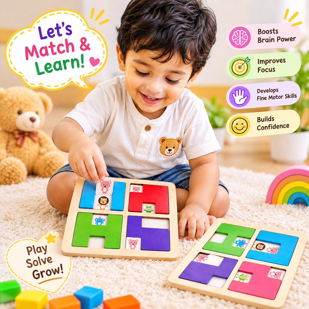 Animal Maze Logic Game
