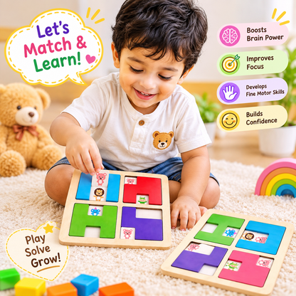 Animal Maze Logic Game