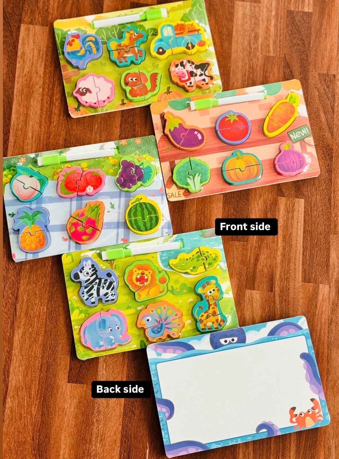 2 in 1 Puzzle board