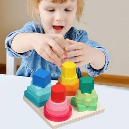 Geometric four column