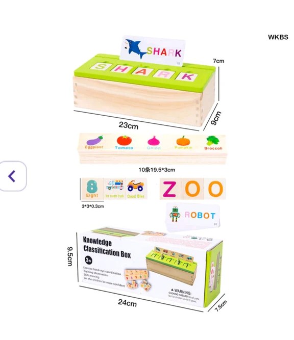 Knowledge classification box