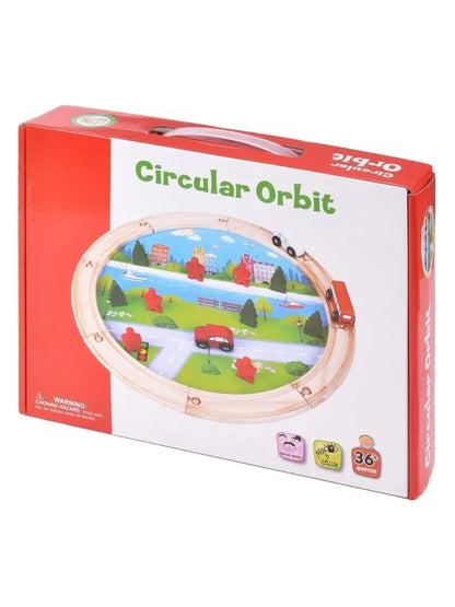 Wooden construction toy