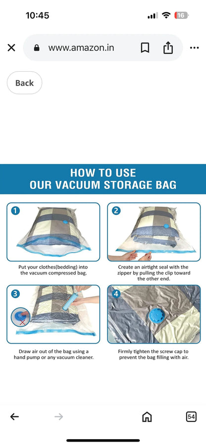 Vacuum Storage Bags