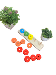 Montessori Counting Rings