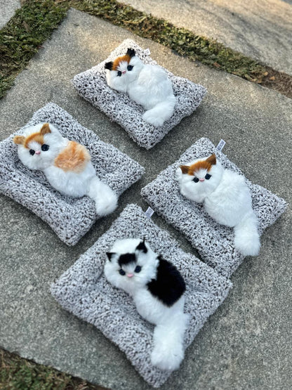 Sleeping Cat Plush Toy