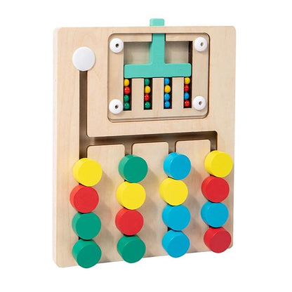 Colour matching slide Board