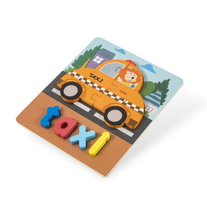 Wooden Jigsaw Puzzle  Board