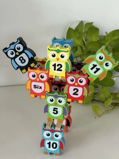 Owl stacking/Balancing toy