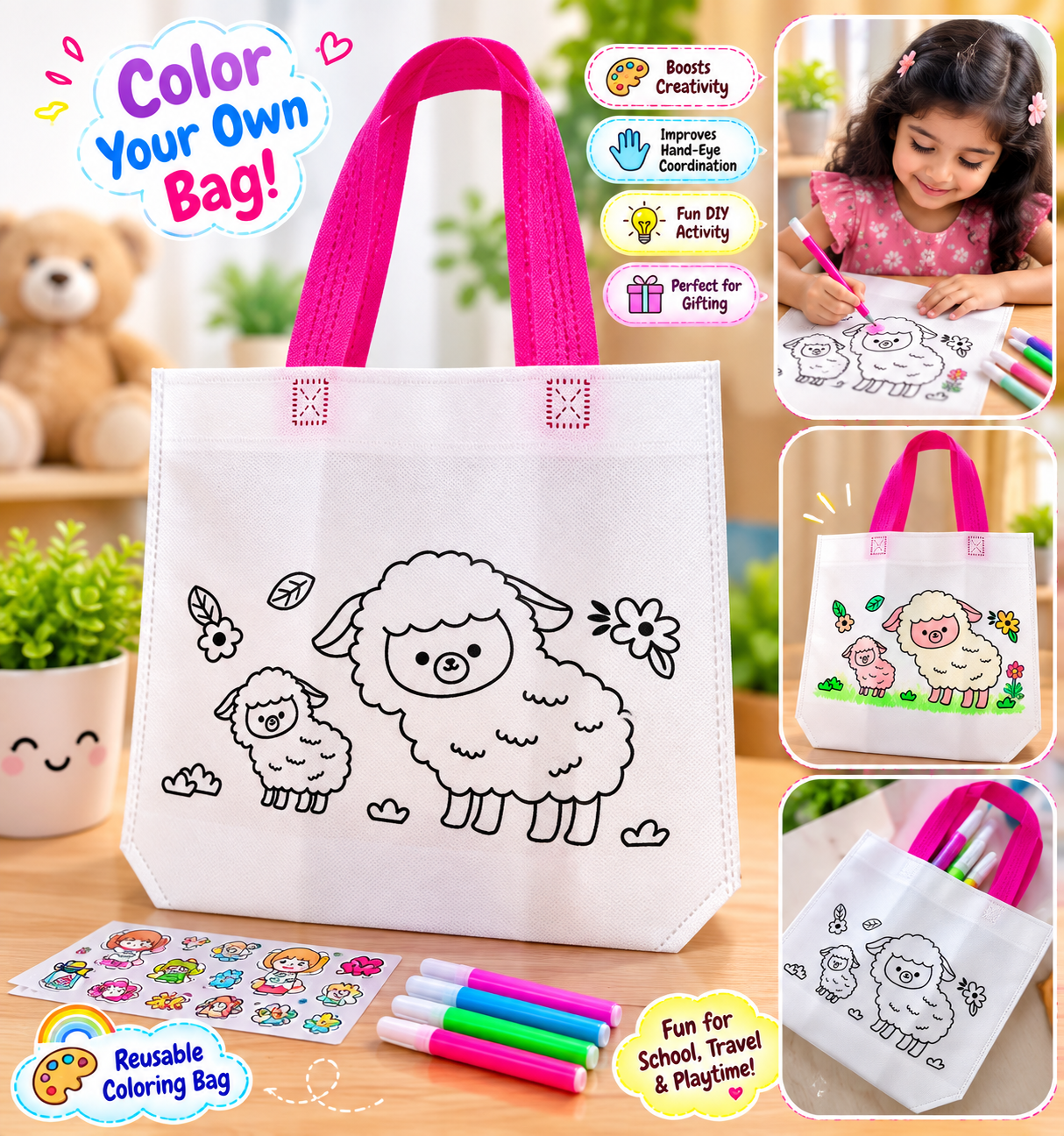 Colouring bag
